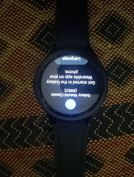 Samsung Galaxy watch 6 classic black 0