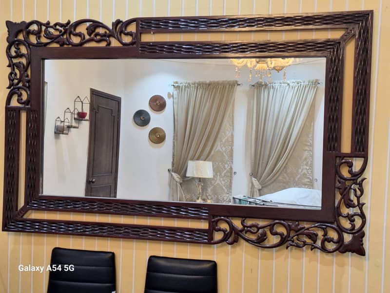 Wooden mirror 0