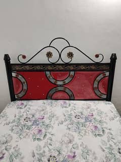 Iron Bed Queen Size + 2 charpai  is for sale along with palai sheeth