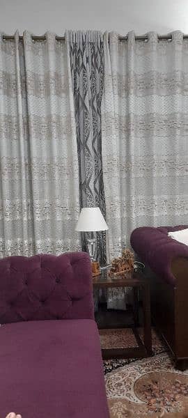 Sale on Gray Silk and Organza curtains - 4 Piece Curtains 2