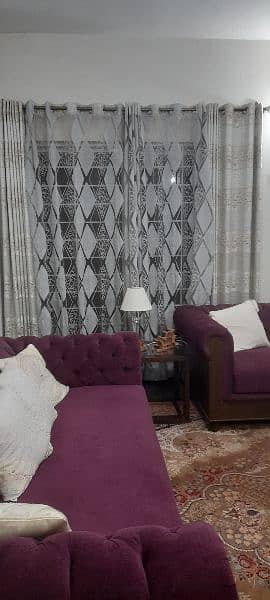 Sale on Gray Silk and Organza curtains - 4 Piece Curtains 4
