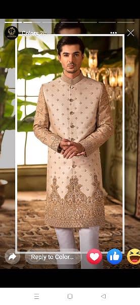 Deal 3 in 1 . . Mandhi court, shirwani, and walima dress. 0