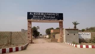 147 Sq Yards Plot Available For Sale In Al Noor 0