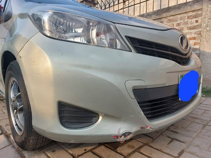 Vitz front Bumper 15,000/- Rear Bumper 10,000/- Rear Right light 6000. 1