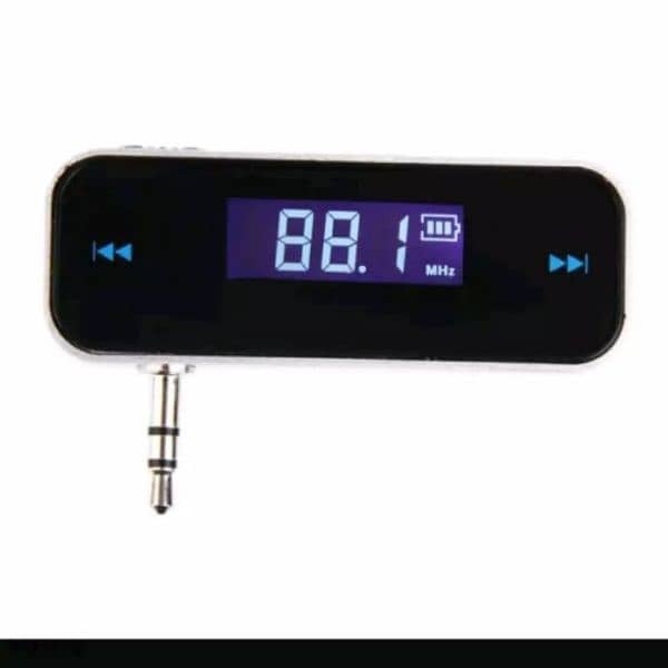 3.5mm FM Transmitter for Smartphone MP3 Player Audio Device 2