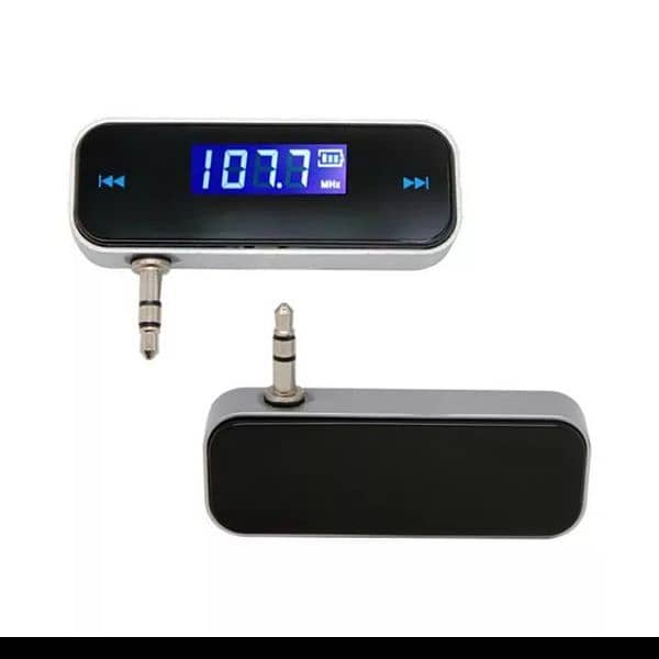 3.5mm FM Transmitter for Smartphone MP3 Player Audio Device 10