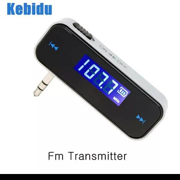 3.5mm FM Transmitter for Smartphone MP3 Player Audio Device 11