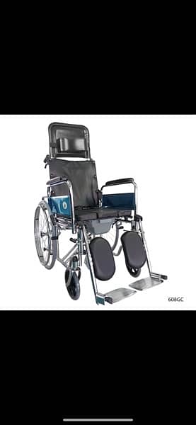 Wheelchair Foldable | wheel Chair High Quality New & Used | in Karachi 2