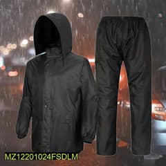2pcs waterproof unisex raincoat