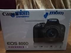 canon 800 d full new camera just received a gift