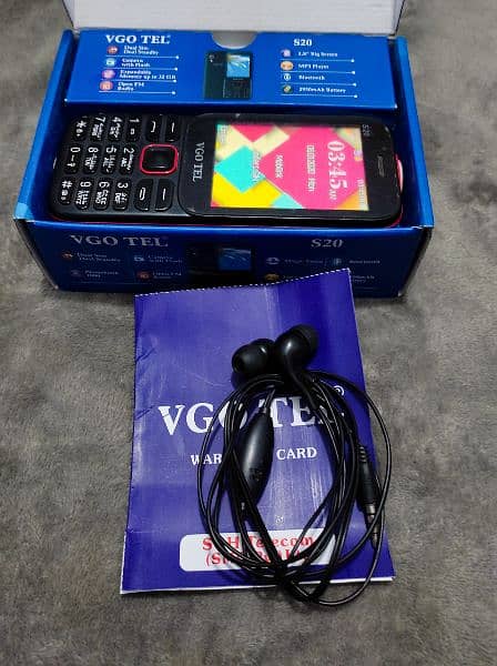 VGO TEL S20 PTA Approved 10/9 condition  just in 3200 5