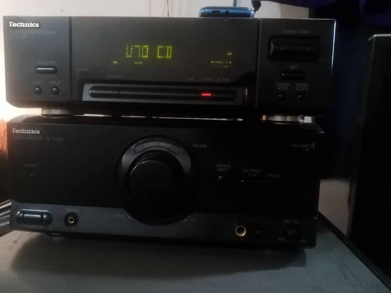 technics se-ch530 stereo amp new class A japan. with remot. 3