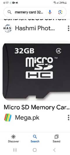 memeroy card 32 gb