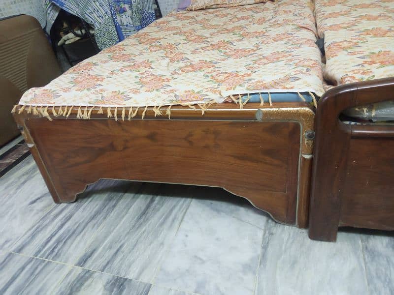 single bed without matrices for sale 2