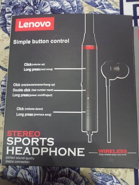 Lenovo Bluetooth Neckband new brand 2