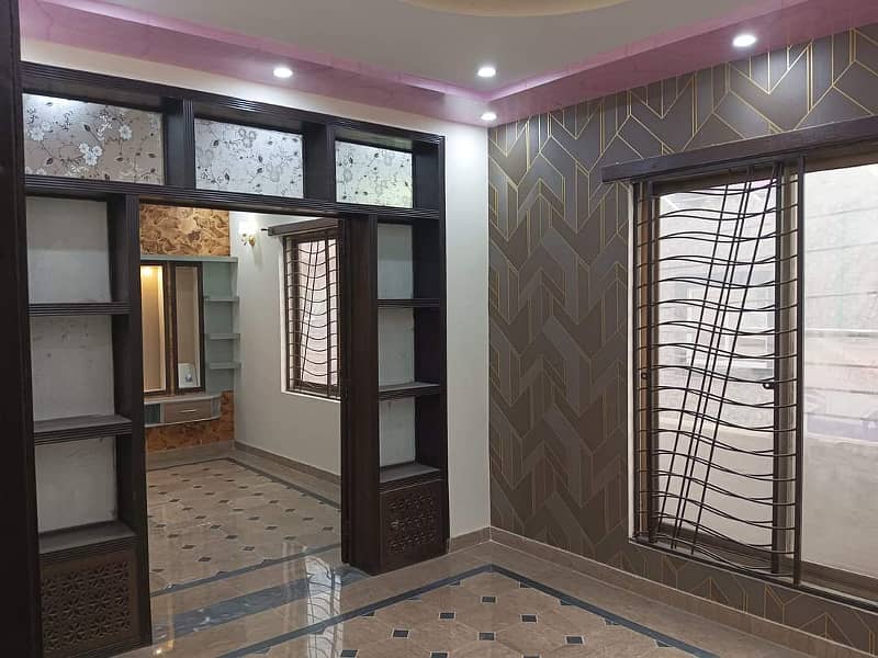 5.5 Marla Luxury Corner and triple story double unit brand new very beautiful hot location house for sale in Shadab Colony Main ferozepur road Lahore 7