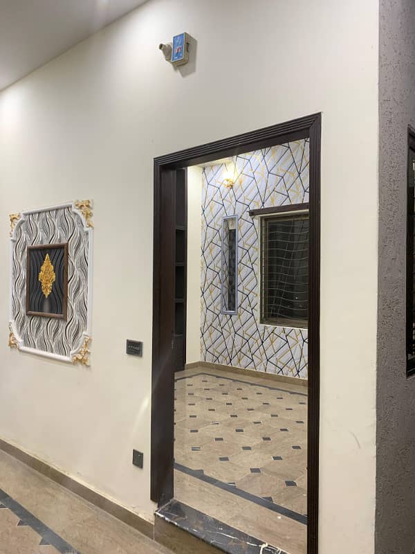 5.5 Marla Luxury Corner and triple story double unit brand new very beautiful hot location house for sale in Shadab Colony Main ferozepur road Lahore 14