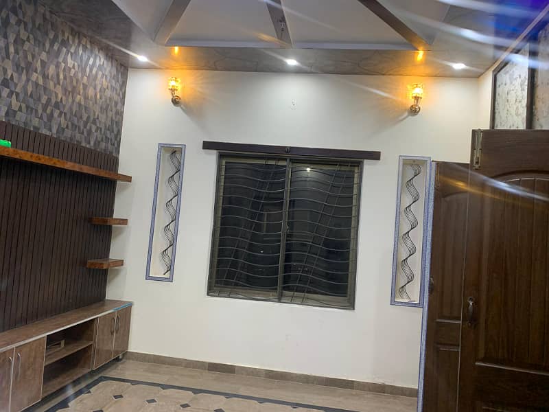 5.5 Marla Luxury Corner and triple story double unit brand new very beautiful hot location house for sale in Shadab Colony Main ferozepur road Lahore 17
