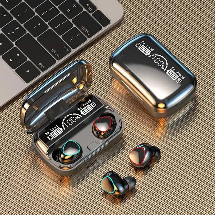 TWS Wireless Earbuds V5.3 Water Proof Touch Version M10 TWS Wireless 5