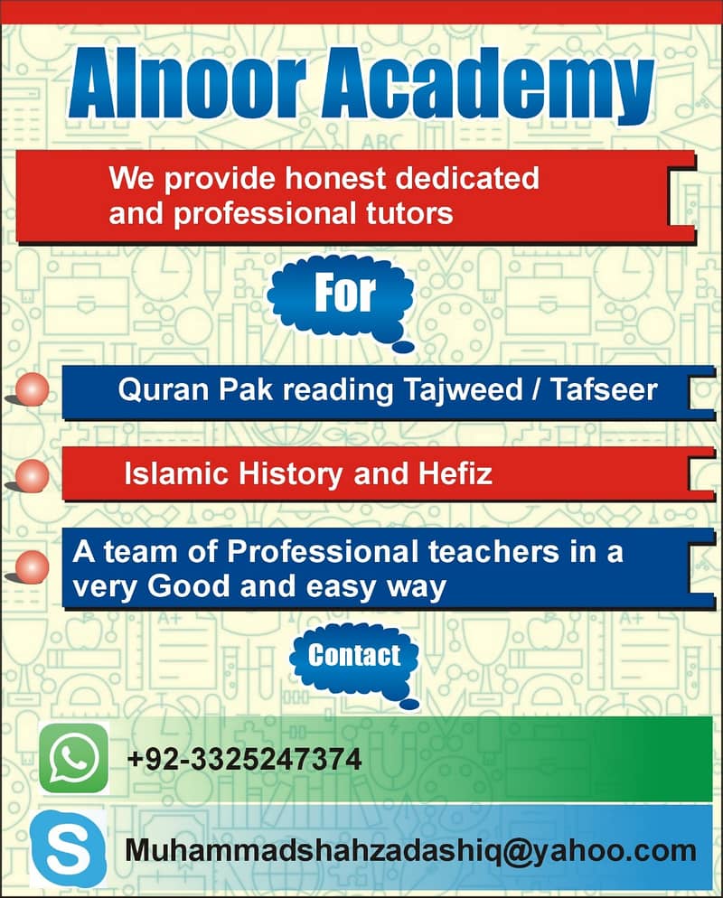 Male & Female Home & Online Tutors For All Classes & All Subjects 1