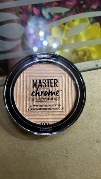 Maybelline shimer master chrome highlighter 0