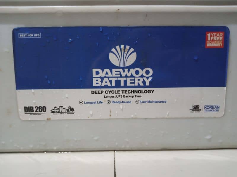 Daewoo Battery 0