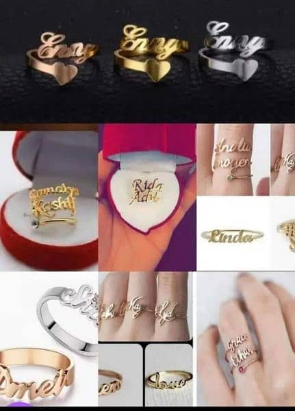 ( jewelry
Ring locket bracelet coat pin earrings) 12