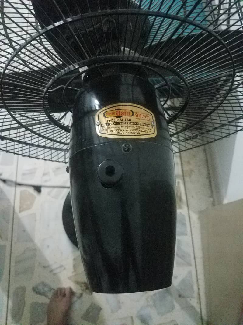 Super Asia Pedestal Fan 24 inch WhatsApp or Call Only 03362838259 4