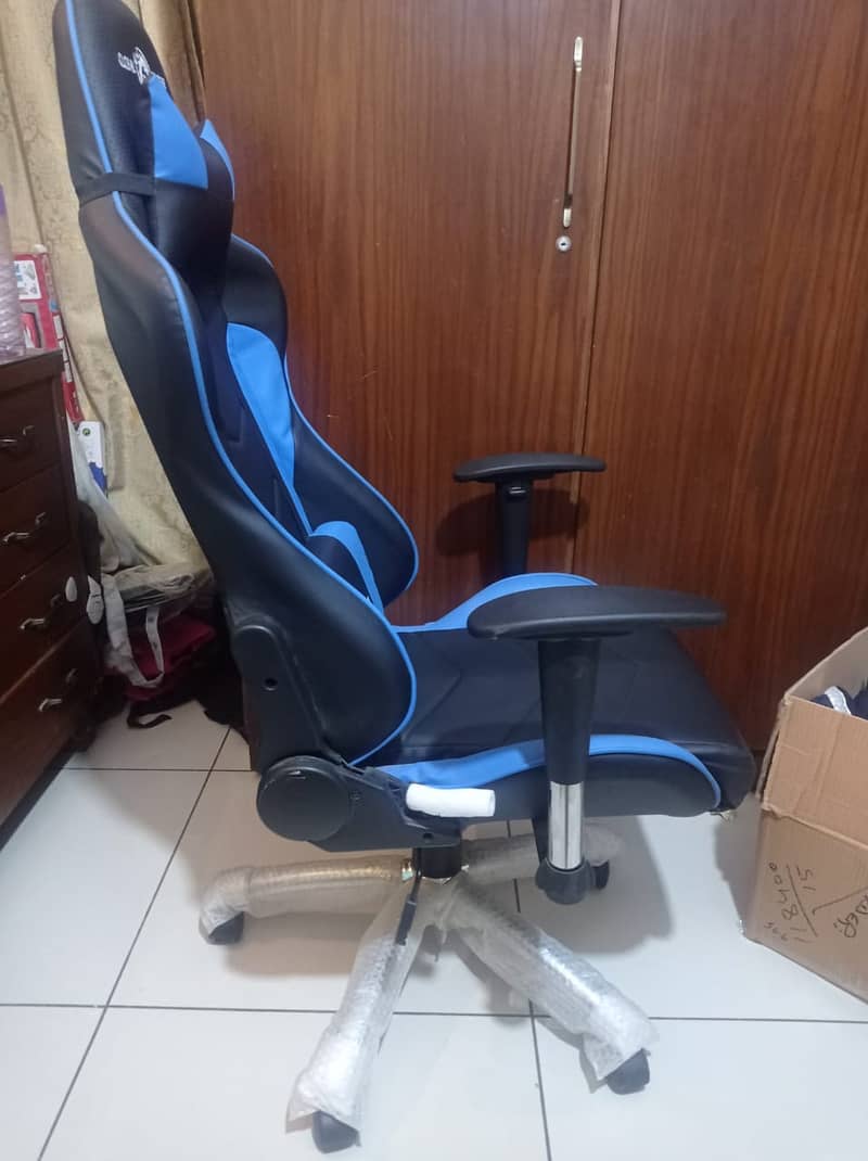 Blue and Black Color - Gaming Chair - Warranty till Feb 2026 2
