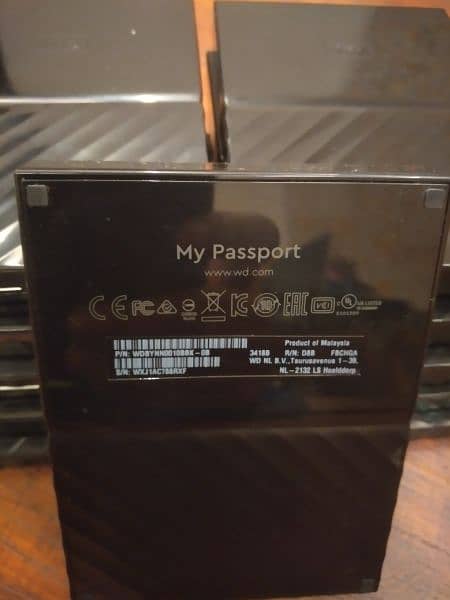 WD My Passport 1TB External Portable HDD SSD NVME USB Transcend Core 1