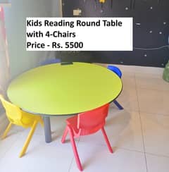 Kids reading round table
