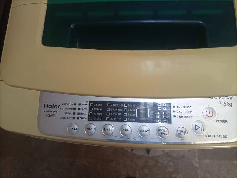 Haier automatic masheen h 2