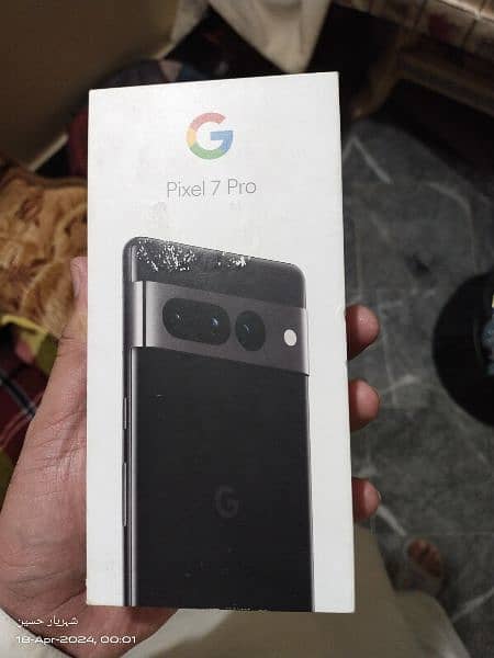 Google pixel 7 pro Black 7