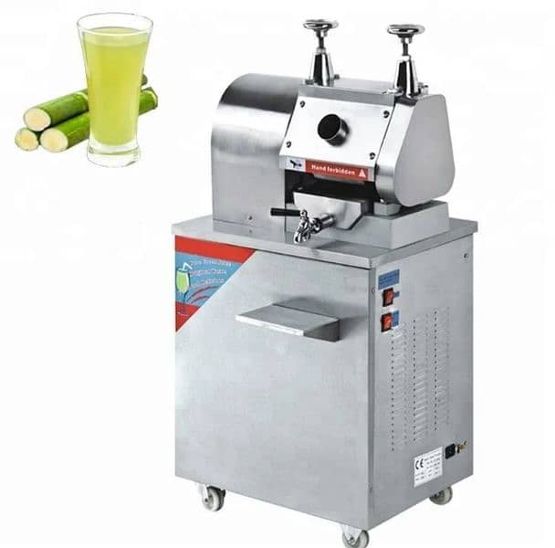 Sugarcane machine Gana juice Machine imported steel body 220 voltage 8