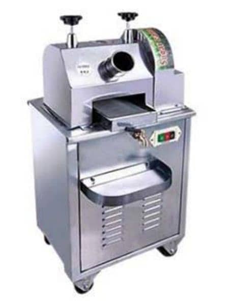 Sugarcane machine Gana juice Machine imported steel body 220 voltage 7