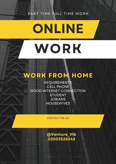 WORK FROM HOME PART TIME AND OVERTIME