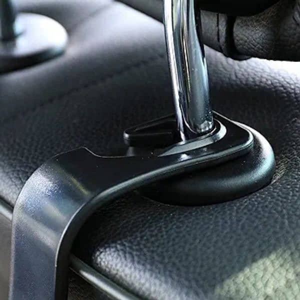 1 piece Small Seat Headrest Hooks for Car (for Hatchback)- Back Seat 5