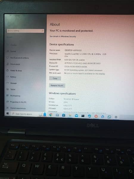 Dell i5 5th generation Laptop for sell 3