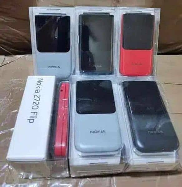 Nokia 2720 Flip 2G / Box Packed PTA Approved 0