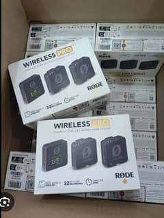 RODE WIRELESS PRO ( DUAL PERSON ) ADVANCE MICROPHONE SEALD PACK