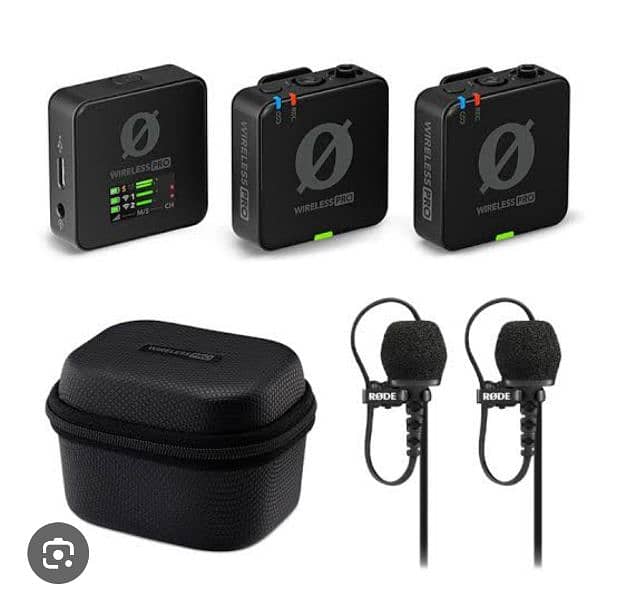 RODE WIRELESS PRO ( DUAL PERSON ) ADVANCE MICROPHONE SEALD PACK 3