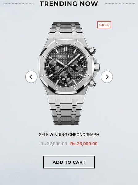 AP Royal Oak Chronograph very High end quality Watch 5