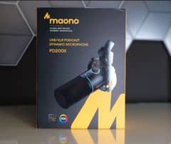 MAONO PD200X ( DYNAMIC PODCAST MIC ) SEALD PACK