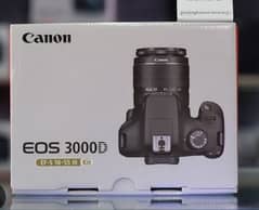 CANON EOS 3000D WITH 18-55 LENS SEALD PACK