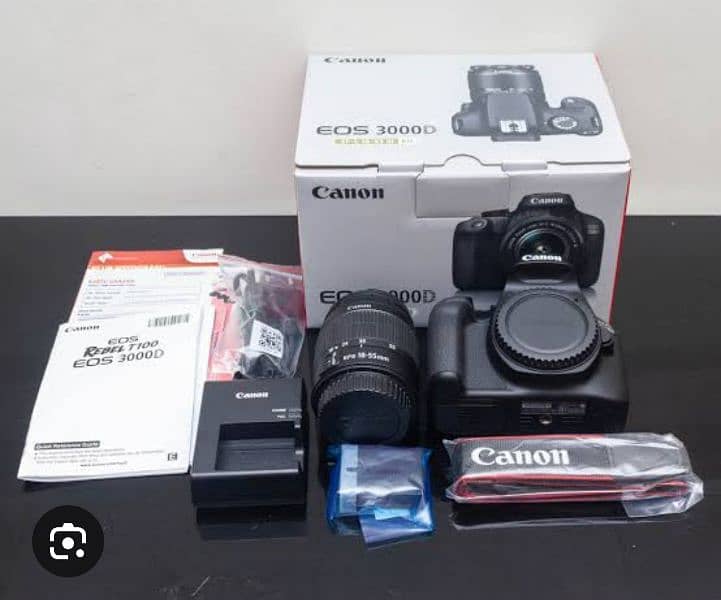 CANON EOS 3000D WITH 18-55 LENS SEALD PACK 2