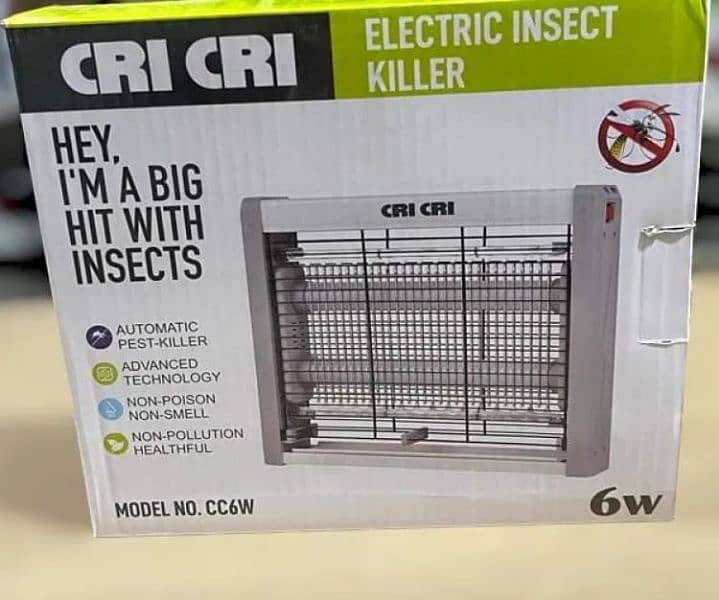 6w. 8w  Electric Led UV Rod Insect Killer Fly Pest Zapper Catcher Trap 14