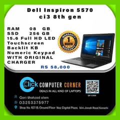 Dell Inspiron 5570 core i3 8th Gen 0
