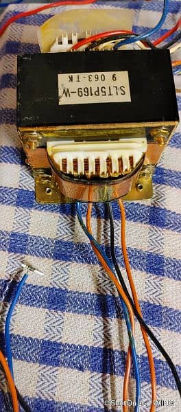 220to30+30+7.5 volts Japanese amplifier transformer 1