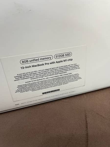 Macbook Pro 2020 13’inch 8/512 M1 chip 0