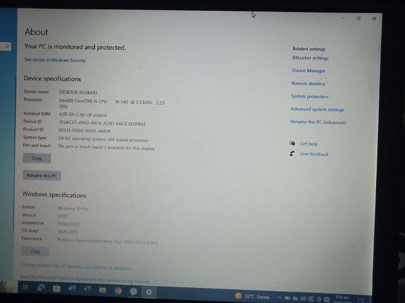 Lenovo ThinkPad laptop core i5  available for urgent sale 8